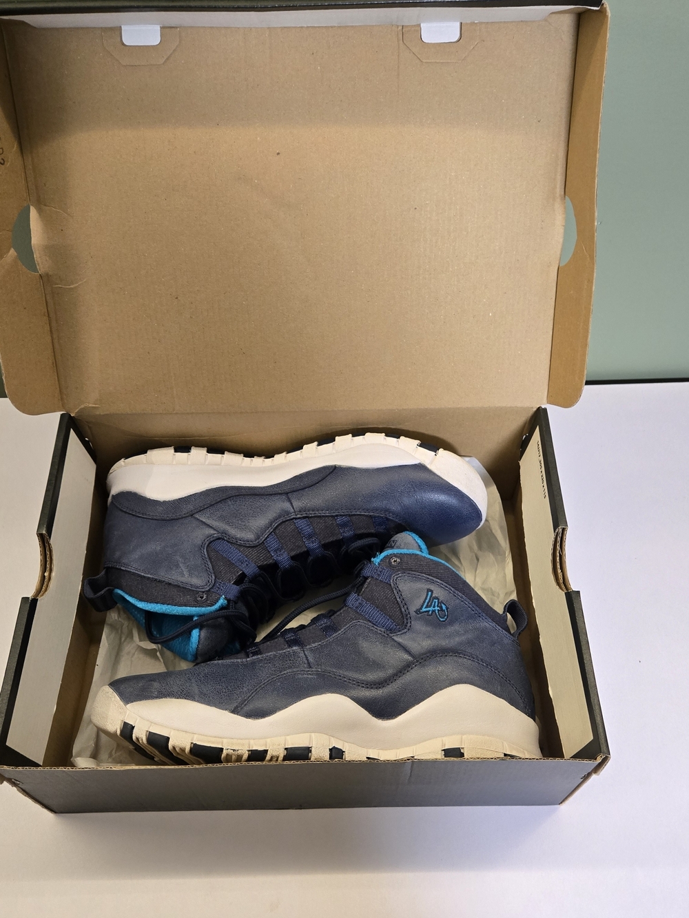 Air Jordan 10 Retro GS 'Los Angeles' 2016 (Size 6Y) - 310806-404 OG Box
